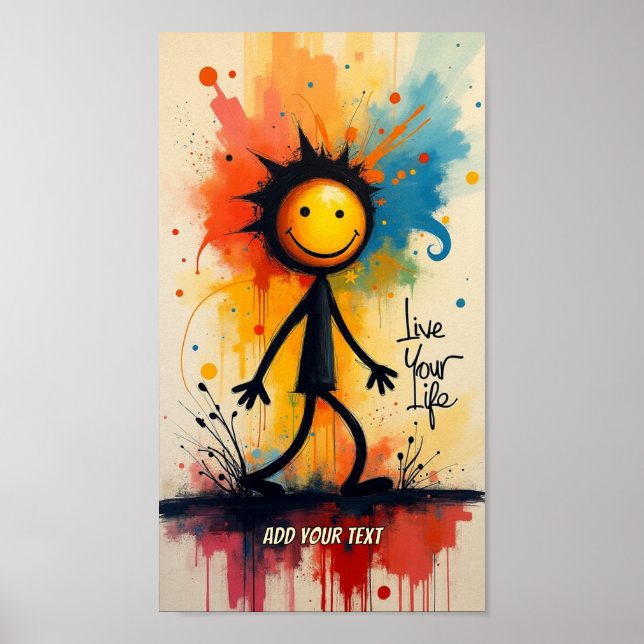 Lägg till text poster (Framsidan)