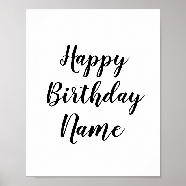 Lägg till texten bild namn poster (Framsidan)