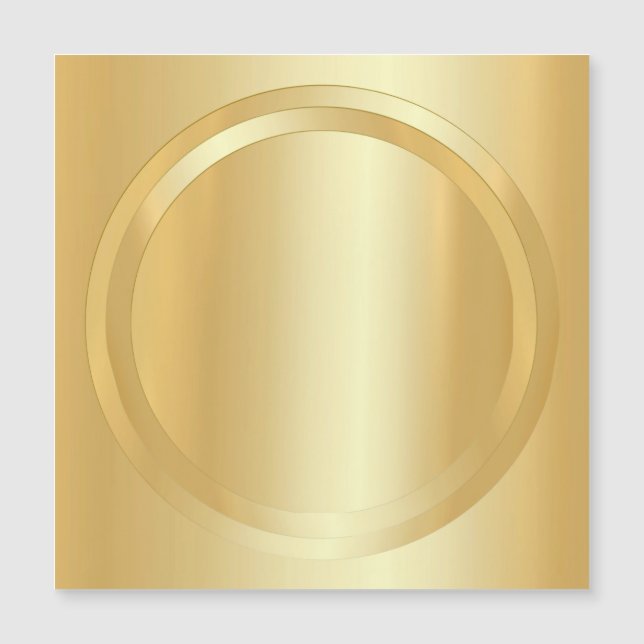 Lägg till textmallen Faux Guld gul Anpassningsbar (Framsida)