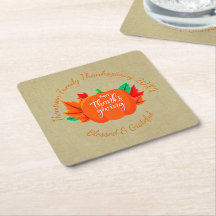 Lägg till Thanksgiving för Namn- i familjen