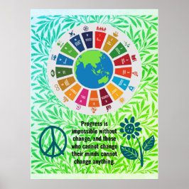 Lägg till Trendig för Personlig av offerttext, föd Poster