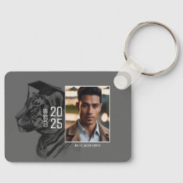 Lägg till två foto-fotomaterial i studenten nyckelring