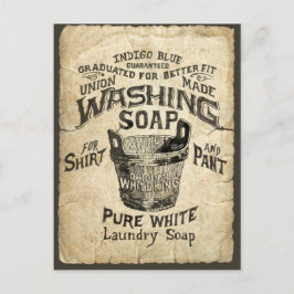 Lägg till Tvättande tvål Vykort