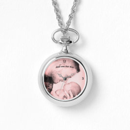 Lägg till UR Photo Silver eWatch Necklace Armbandsur