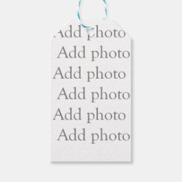 Lägg till vår egen märkre för fotopresenter presentetikett