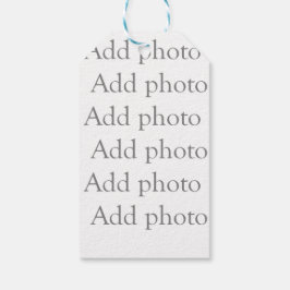 Lägg till vår egen märkre för fotopresenter presentetikett