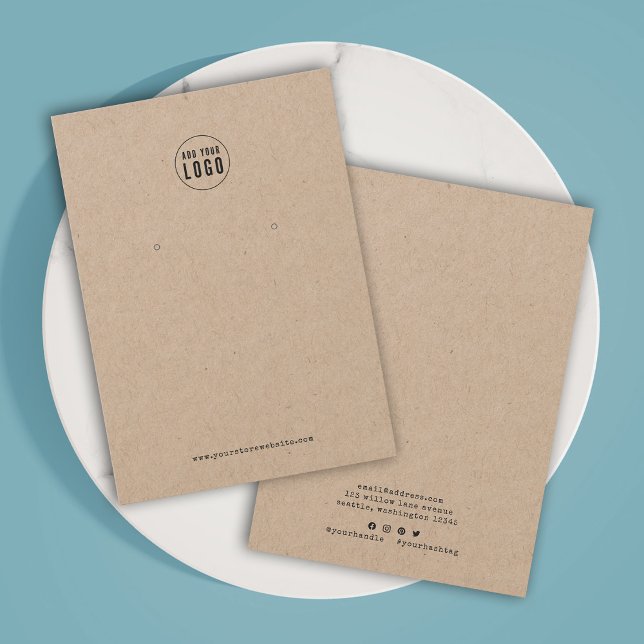 Lägg till Visning för  av Logotyp-skript-skrivare Visitkort (Skapare uppladdad)