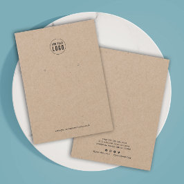 Lägg till Visning för av Logotyp-skript-skrivare Visitkort