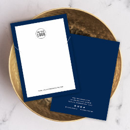 Lägg till Visning för Logotyp Anpassningsbar Gräns Visitkort