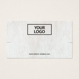 Lägg till Visning för Weasted White Wood Bracelet Visitkort