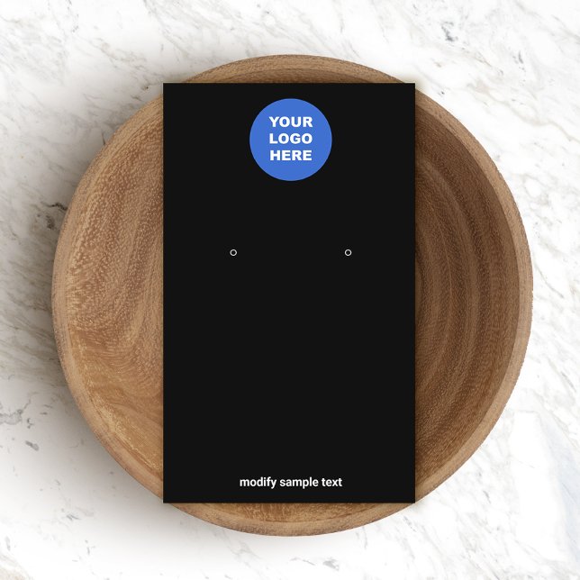 Lägg till Visningen för enkel svart avläsning av L Visitkort (Skapare uppladdad)