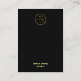 Lägg till Visningen Svart för Hair Clip Barrette-L Visitkort