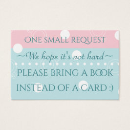 Lägg tillABook "Baby PeekABoo"-kort/anpassa Visitkort