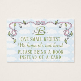 Lägg tillABook "Castle/Rosa" i kort/anpassa Visitkort