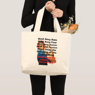 Lägg tillbaka demokrati till Tote Bag Jumbo Tygkasse