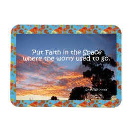 Lägg tilltron till rymdens inspirationskälleryttri magnet