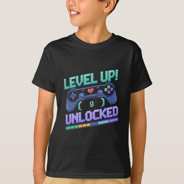 Lägg upp upplåsta speltrender - T-shirt för barn (Framsida)