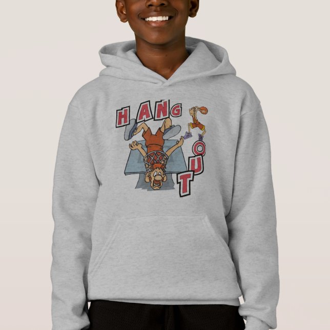 Lägg ut Basketball Hoodie T Shirt (Framsida)
