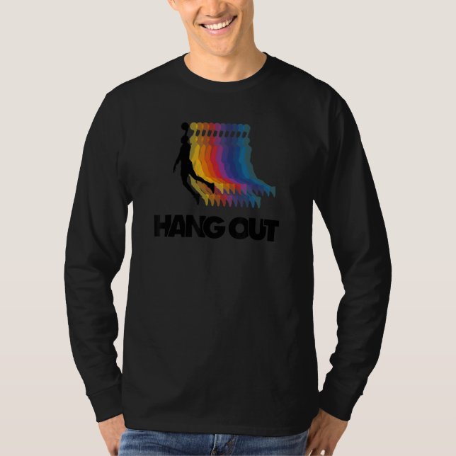 Lägg ut basketboll Sylt T Shirt (Framsida)
