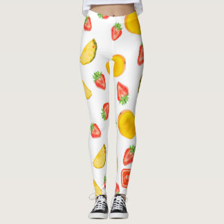 Lägga benen på ryggen för fruktstansmaskin leggings