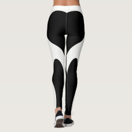 LÄGGA BENEN PÅ RYGGEN för GEN för HJÄRTABULLE 1st Leggings