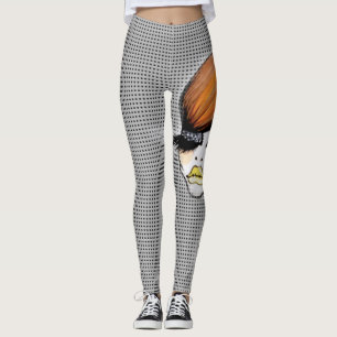 Lägga benen på ryggen för grå färgskälmskt leggings