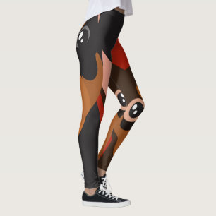 Lägga benen på ryggen för KONST för POP för Leggings
