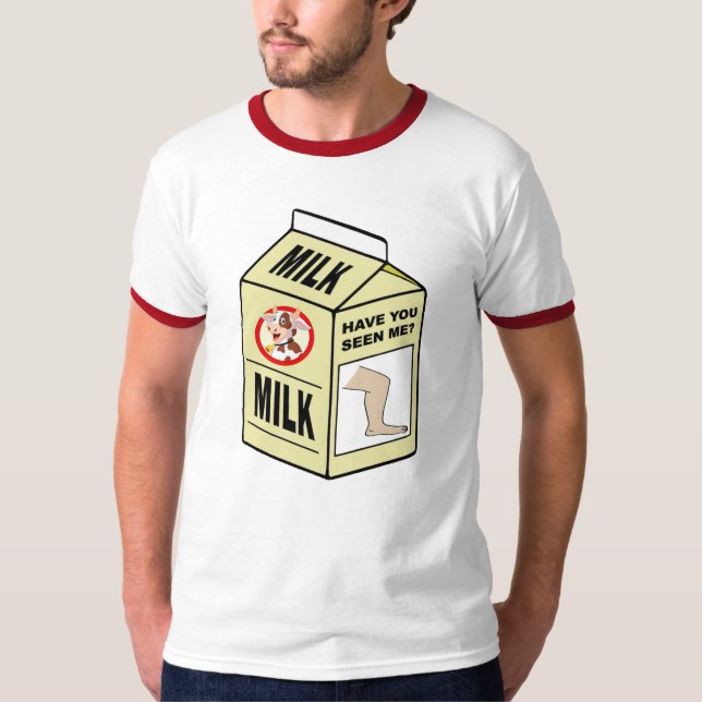Lägga benen på ryggen saknaden - (inget datera), t shirt (Framsida)