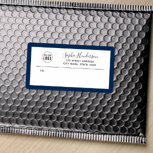 Lägga till Anpassningsbar Gräns Calligraphy-Retura Fraktsedel