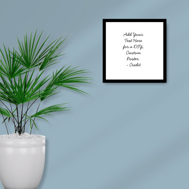 Lägga till Anpassningsbarnas text Minimal kursiv s Poster (Skapare uppladdad)