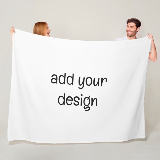 lägga till din design fleecefilt (På plats)