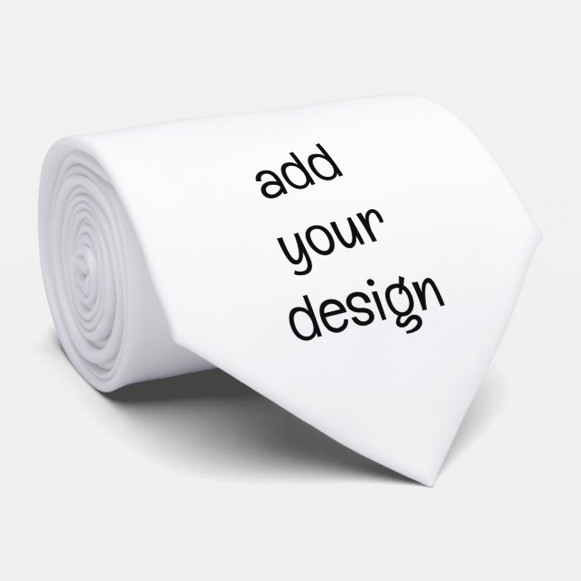 lägga till din design slips (Rullad)