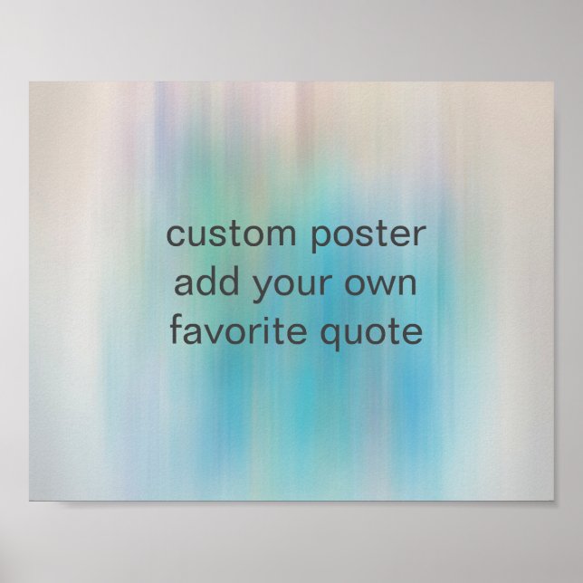 lägga till egen offertblå vattenfärgsdesign för sö poster (Framsidan)