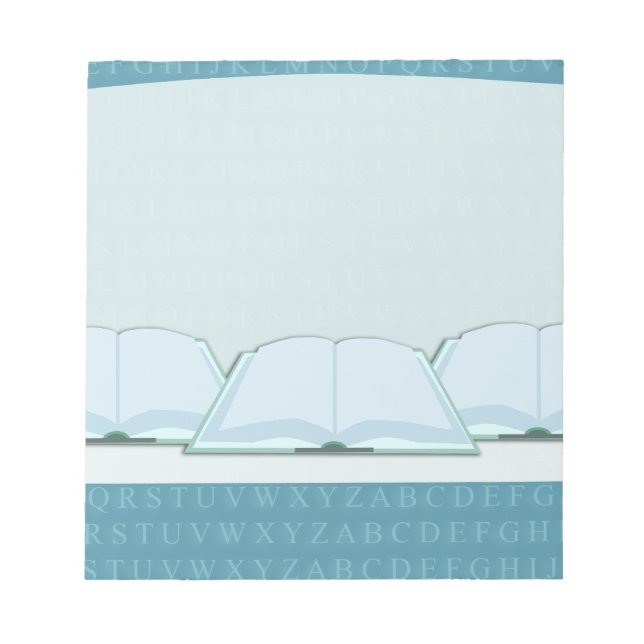 Lägga till en Bokar för författare av Anpassningsb Anteckningsblock (Framsida)