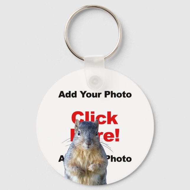 Lägga till en fotomatnyckelkedja för Anpassningsba Nyckelring (Framsida)