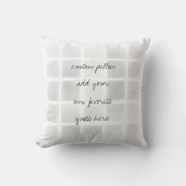 lägga till en offertkudde för vattenfärgsdekoder f kudde