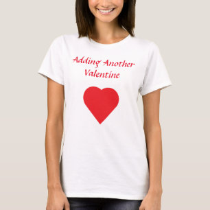 Lägga till ett annat meddelande om Valentine-Grav T Shirt