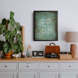 Lägga till Grönten Anpassningsbar och brunt genoms Poster