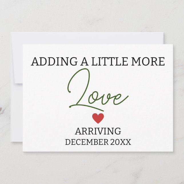 Lägga till lite mer könsneutral gravid för kärlek meddelande (Framsida)