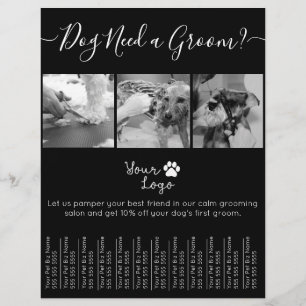 Lägga till Logotyp för minimalistisk grensning för Reklamblad
