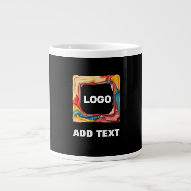 lägga till logotypen i en jumbo mugg (Framsidan)