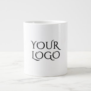 lägga till logotypen i vitt jumbo mugg