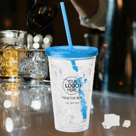 Lägga till Logotypens enkla typografi Take Away Mugg