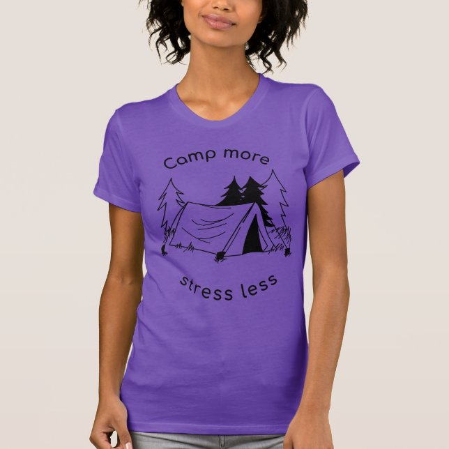 Lägga till mer stressa mindre t shirt (Framsida)