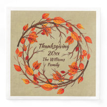 Lägga till Papper Thanksgiving höstmiddag för matc