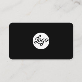 Lägga till Professionellen Svart för Logotypen av  Visitkort