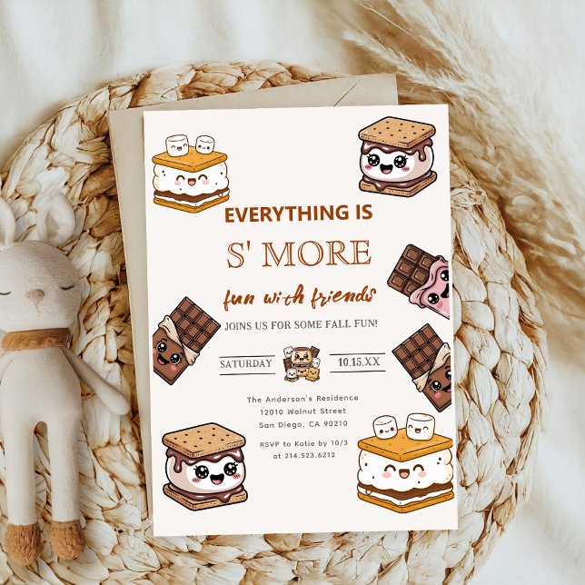 lägga till S mer i Kärlek marshmallow Baby Shower Inbjudningar (Skapare uppladdad)