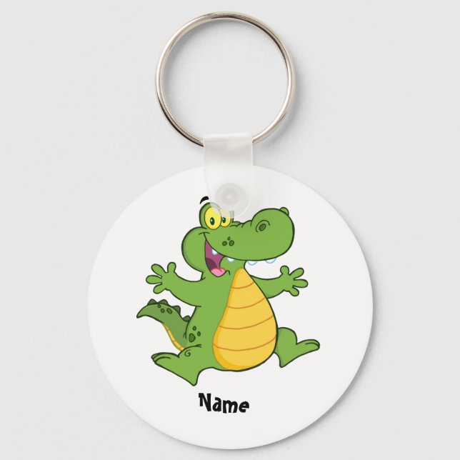 Lägga till tecknader för namn DRAGON Nyckelring (Framsida)