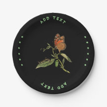 Lägga till textfjäril-bild utskriven i Bord-server