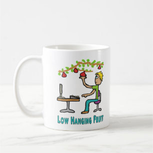 Låggående frukt kaffemugg